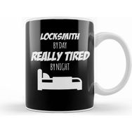 Humuts Locksmith Job Gift for Every Locksmith Funny Slogan Hobby Work Worker Fun Beyaz Kupa