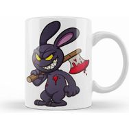Humuts Looney Tunes Evil Bunny Cartoon Beyaz Kupa