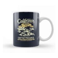Humuts Los Angeles California Beach Beyaz Kupa