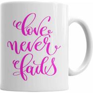 Humuts Love Never Fails Beyaz Kupa