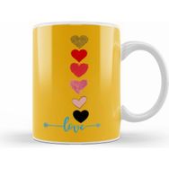 Humuts Love You More Lovers Beyaz Kupa