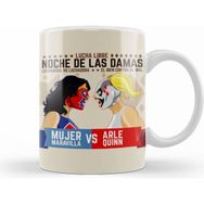Humuts Lucha Libre Ladies Night Beyaz Kupa