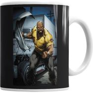 Humuts Luke Cage Beyaz Porselen Kupa Bardak