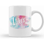 Humuts Luke Danes Gilmore Girls Lukes Beyaz Porselen Kupa Bardak