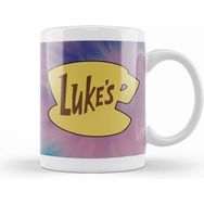 Humuts Lukes Diner Beyaz Porselen Kupa Bardak