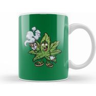Humuts Marijuana Smoking Beyaz Kupa