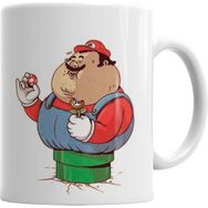 Humuts Mario Bros Branca Beyaz Kupa