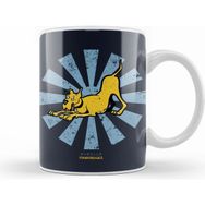 Humuts Marmaduke Retro Japanese Beyaz Kupa