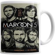 Humuts Maroon 5 Beyaz Kupa