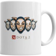 Humuts Meepo Dota 2 Beyaz Kupa