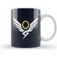 Humuts Mercy Special Logo Overwatch Beyaz Porselen Kupa Bardak