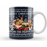 Humuts Merry Christmas From the Muppets Beyaz Porselen Kupa Bardak
