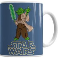 Humuts Mestre Yoda M Beyaz Porselen Kupa Bardak