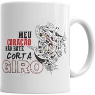 Humuts Meu Coraçao Nao Bate Corta Giros Beyaz Kupa