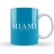 Humuts Miami Slogan Beyaz Kupa