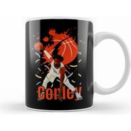 Humuts Mikal Bridges Mikal Bridges Vintage Art Legend Basketball Gift Beyaz Kupa