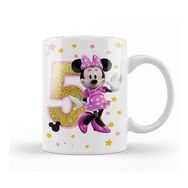 Humuts Mini Fare Minnie Mouse 5 Beş Yaş Hediyesi Kupa