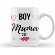 Humuts Mom and Son Family Matching Clothemama Little Boy Baby 2021 Beyaz Porselen Kupa Bardak