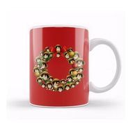 Humuts Monkey D Luffy One Piece Multiface Christmas Wreath Kupa Bardak