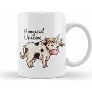 Humuts Moogical Unicow Unicorn Cow Pixel Art Kupa Bardak