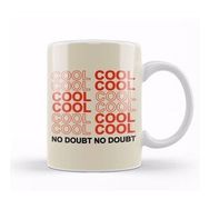 Humuts Mug Cool Cool No Doubt No Doubt Black And Red Kupa