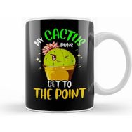 Humuts My Cactus Puns Get To The Point Winking Plant Kupa