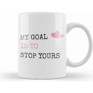 Humuts My Goal Is To Stop Yours Goalie Defender Kupa Bardak