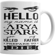 Humuts My Name Is Arya Stark Kupa Bardak