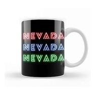 Humuts Nevada State Flag Gift Vintage Retro Rainbow Style Kupa Bardak