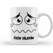 Humuts Özür Dilerim Komik Özür Mesajı Kupa