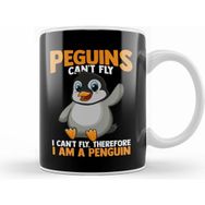 Humuts Penguins Cant Fly I Can T Fly I am a Penguin Kupa