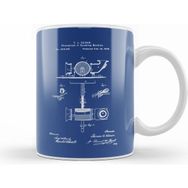 Humuts Phonograph Patent Blueprint Thomas Edison Kupa