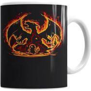 Humuts Pokemon Charmander Evoluçao Kupa Bardak