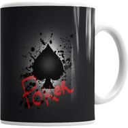 Humuts Poker Splatter Kupa Bardak