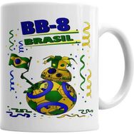 Humuts Porselen Beyaz Bb-8 Brasil Star Wars Kupa Bardak