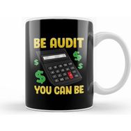 Humuts Porselen Beyaz Be Audit You Can Be Funny Accountant Auditor Pun Kupa Bardak