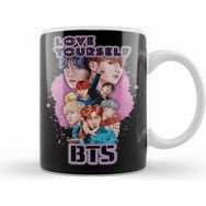 Humuts Porselen Beyaz Bts Love Yourself Kupa Bardak