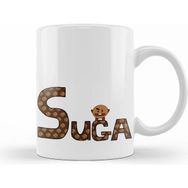 Humuts Porselen Beyaz Bts Meets BT21 Suga Kupa Bardak