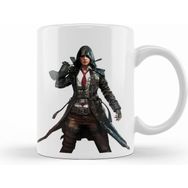 Humuts Porselen Beyaz Bubg Assassin Playerunknowns Battlegrounds Fortnite Kupa Bardak