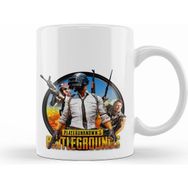 Humuts Porselen Beyaz Bubg Player Unknowns Battlegrounds Kupa Bardak