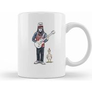 Humuts Porselen Beyaz Buckethead And Friends Kupa Bardak