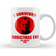 Humuts Porselen Beyaz Christmas Eve Survivor Kupa Bardak