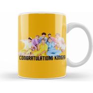 Humuts Porselen Beyaz Congratulatıons Kıngs Bts Army Gıft Kupa Bardak