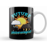 Humuts Porselen Beyaz Cute Funny Future Meteorologist Tornado Storm Kupa Bardak