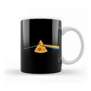 Humuts Porselen Beyaz Dark Side Of The Pizza Kupa Bardak