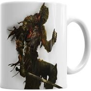 Humuts Porselen Beyaz Dark Souls Alma Amargurada Kupa Bardak
