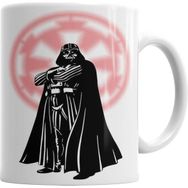 Humuts Porselen Beyaz Darth Imperio Kupa Bardak