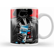 Humuts Porselen Beyaz Darth Leite Kupa Bardak