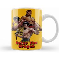 Humuts Porselen Beyaz Enter The Dragon Kupa Bardak