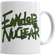 Humuts Porselen Beyaz Envelope Nuclear Kupa Bardak